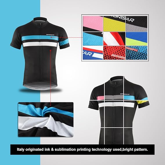 BERGRISAR Men's Cycling Jersey