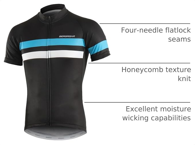 BERGRISAR Men's Cycling Jersey