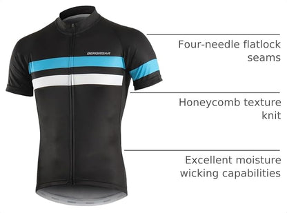 BERGRISAR Men's Cycling Jersey