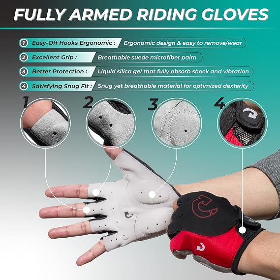 GEARONIC Cycling Gloves