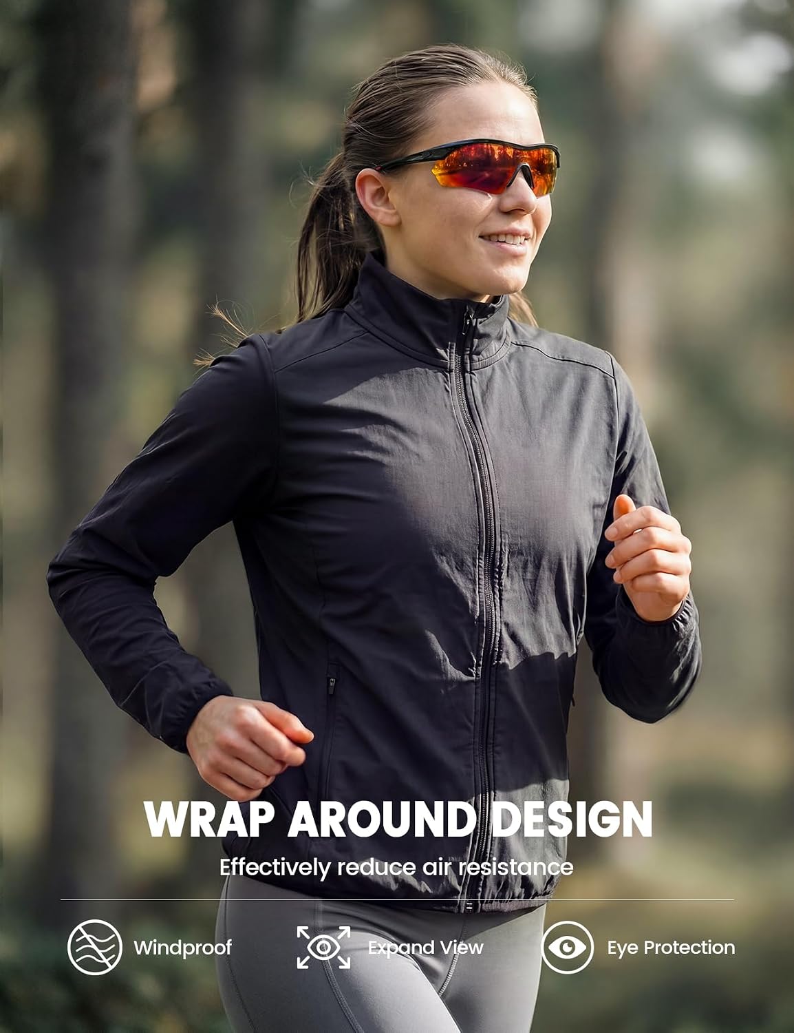 Lamicall Polarized Sports Sunglasses
