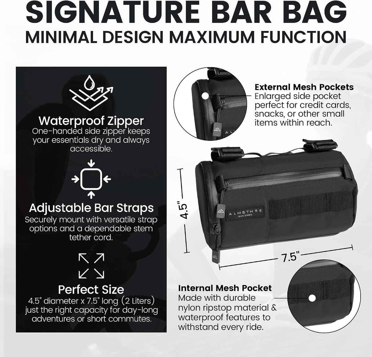 ALMSTHRE Signature Bar Bag