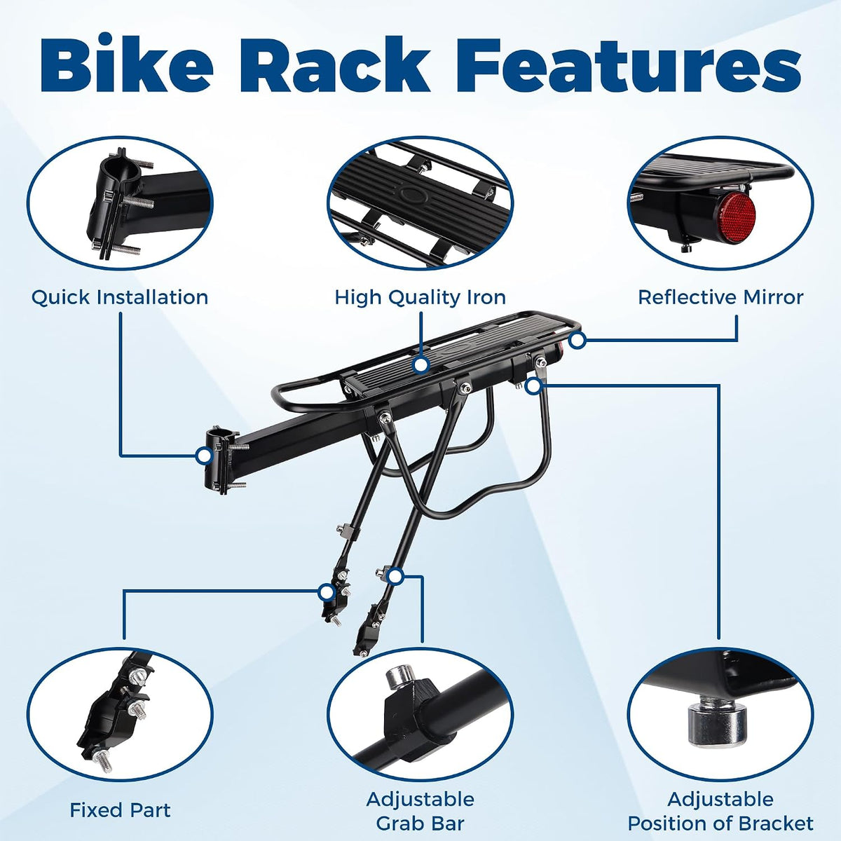 MEGHNA Bike Rear Rack