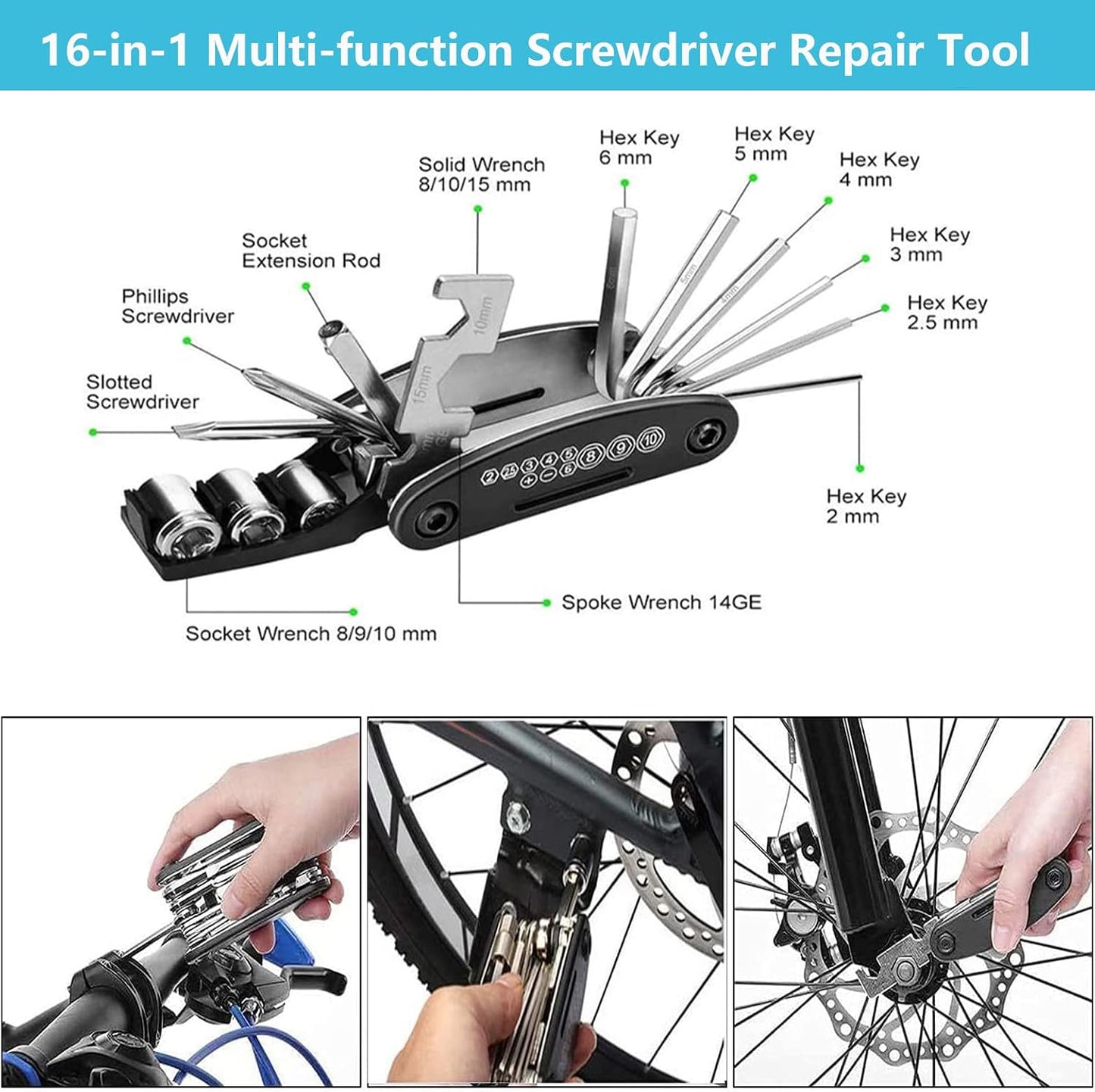 Bike Repair Tool Kit