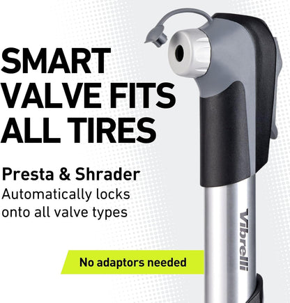 Vibrelli Mini Bike Pump