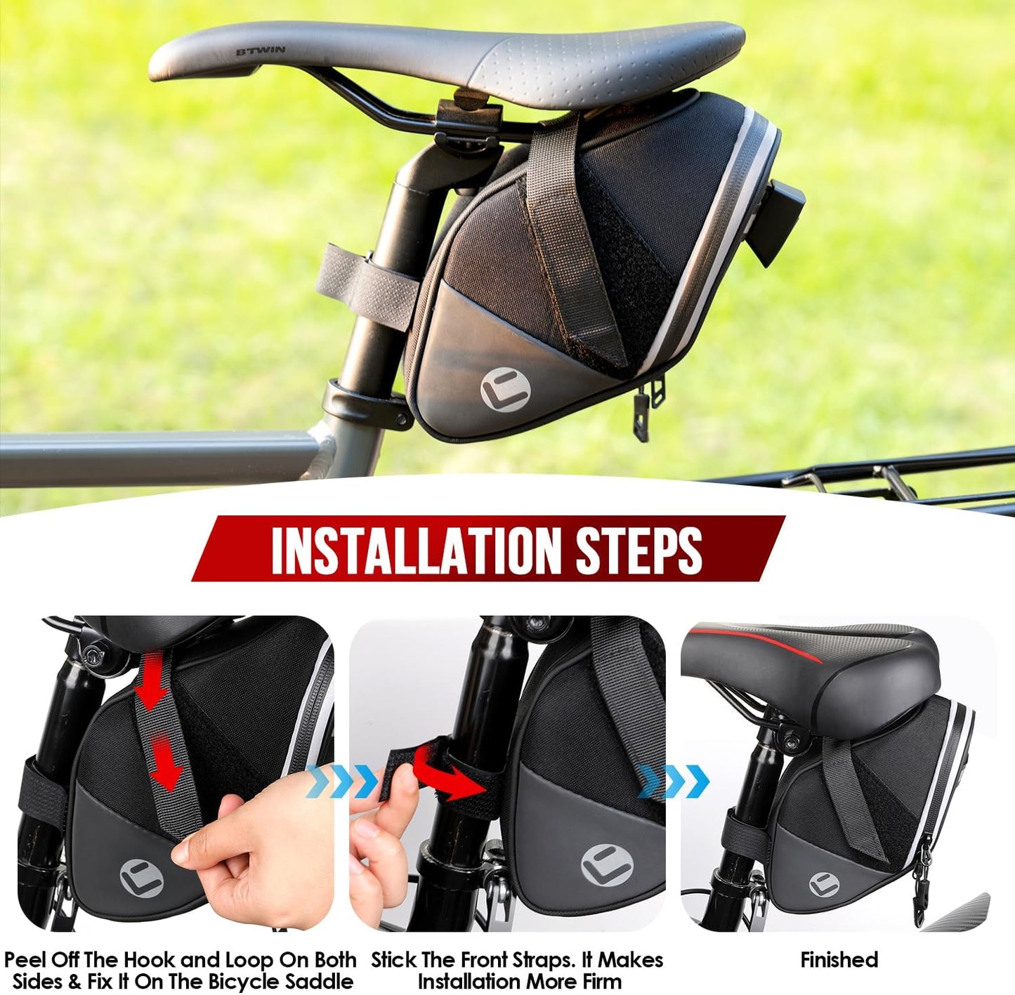 WOTOW Bike Saddle Bag