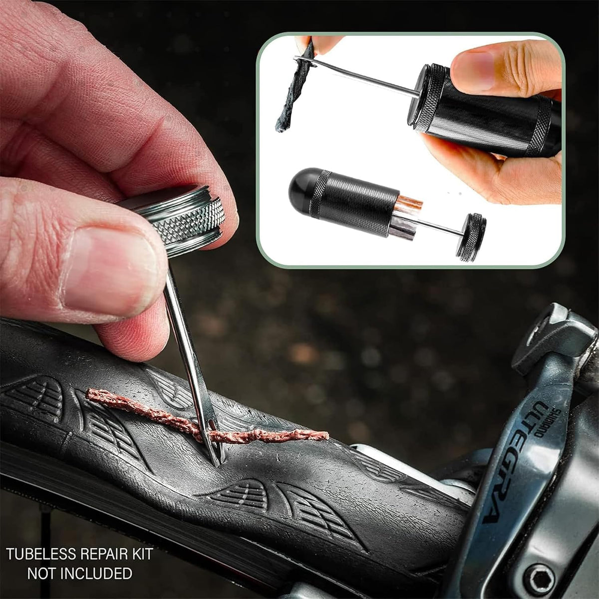 ATEN Tubeless Bike Tire Repair Kit